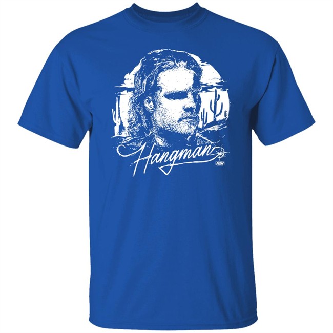 All Elite Wrestling Merchandise Hangman Adam Page Lonestar T Shirt All Elite Wrestling Merchandise Hangman Adam Page Lonestar T Shirt