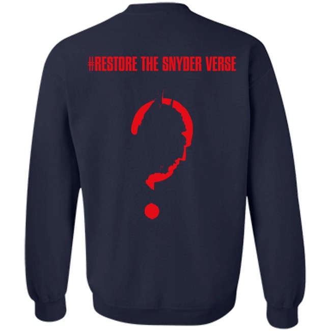 Restore The Snyder Verse Long Sleeve T Shirt #Restorethesnyderverse Dcsnyder5fan Restore The Snyder Verse Long Sleeve T Shirt #Restorethesnyderverse Dcsnyder5fan