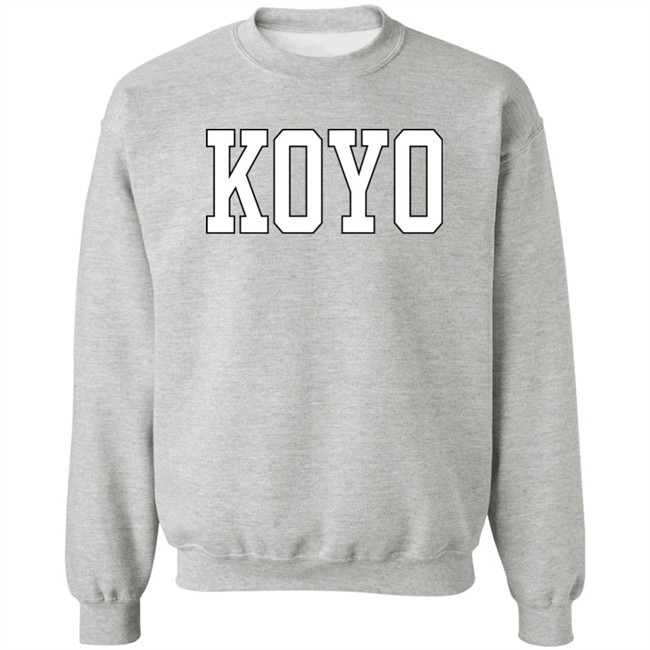 Brass City Merch Koyo Logo Grey Hoodie Brass City Merch Koyo Logo Grey Hoodie
