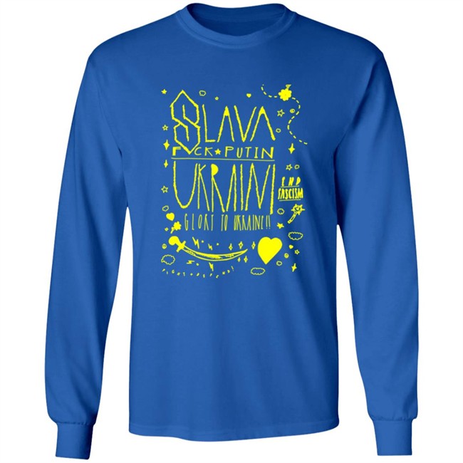Bonfire Shop Slava Fuck Putin Ukraini Glory To Ukraine Shirt Bonfire Shop Slava Fuck Putin Ukraini Glory To Ukraine Shirt