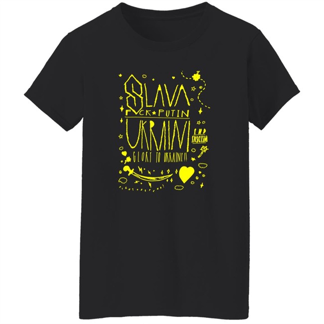 Bonfire Shop Slava Fuck Putin Ukraini Glory To Ukraine Shirt Bonfire Shop Slava Fuck Putin Ukraini Glory To Ukraine Shirt