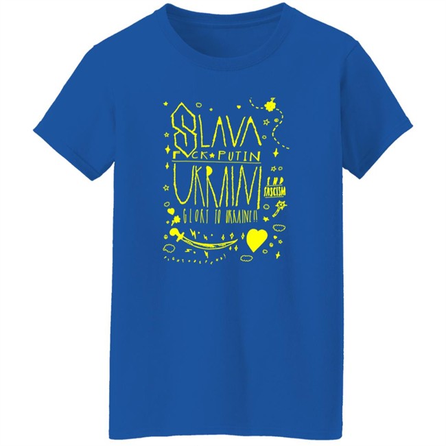 Bonfire Shop Slava Fuck Putin Ukraini Glory To Ukraine Shirt Bonfire Shop Slava Fuck Putin Ukraini Glory To Ukraine Shirt