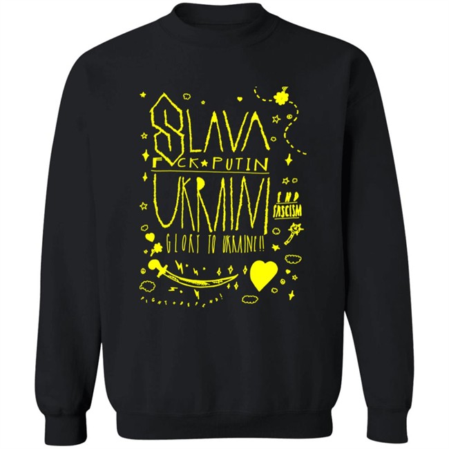 Bonfire Shop Slava Fuck Putin Ukraini Glory To Ukraine Shirt Bonfire Shop Slava Fuck Putin Ukraini Glory To Ukraine Shirt