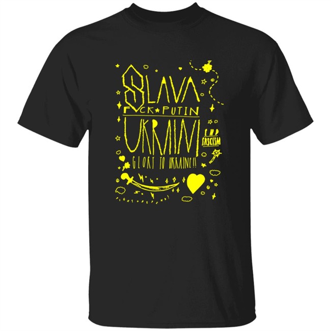 Bonfire Shop Slava Fuck Putin Ukraini Glory To Ukraine Shirt Bonfire Shop Slava Fuck Putin Ukraini Glory To Ukraine Shirt