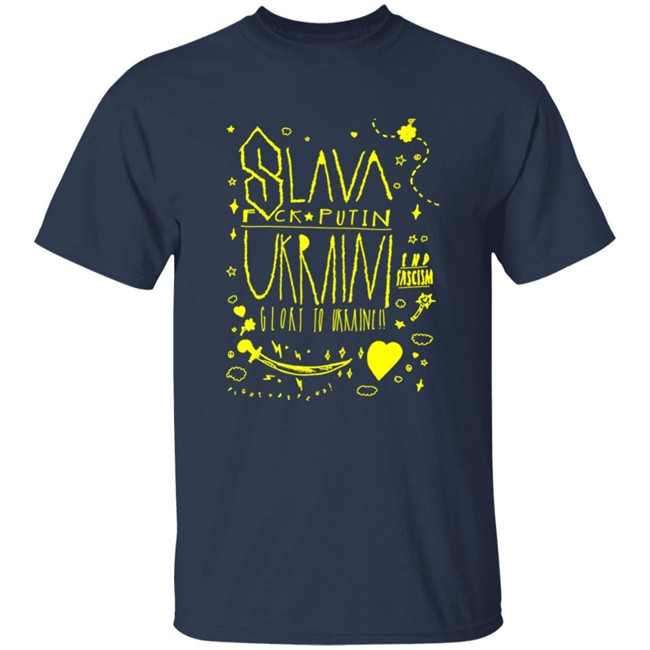 Bonfire Shop Slava Fuck Putin Ukraini Glory To Ukraine Shirt Bonfire Shop Slava Fuck Putin Ukraini Glory To Ukraine Shirt