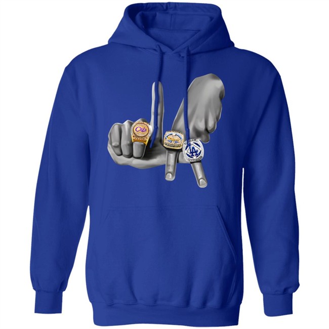 Can't Beat LA Store LA Rings Hands Shirt Can't Beat LA Store LA Rings Hands Shirt