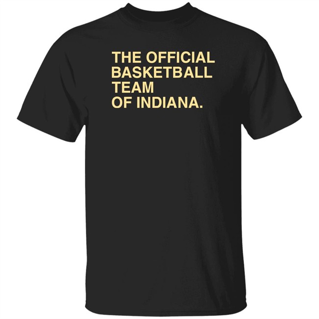 Joey The Official Basketball Team Of Indiana Shirt Obvious Shirts Merch