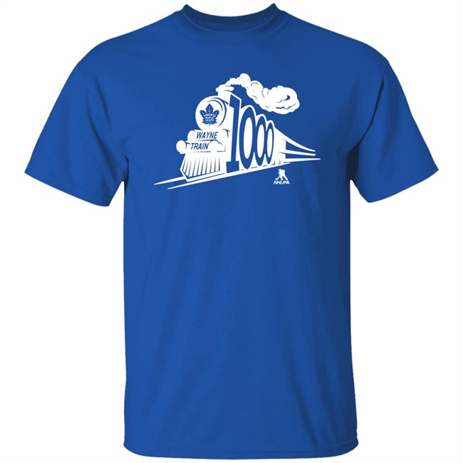 Toronto Maple Leafs Wayne Train 1,000Th T Shirt Wayne Simmonds
