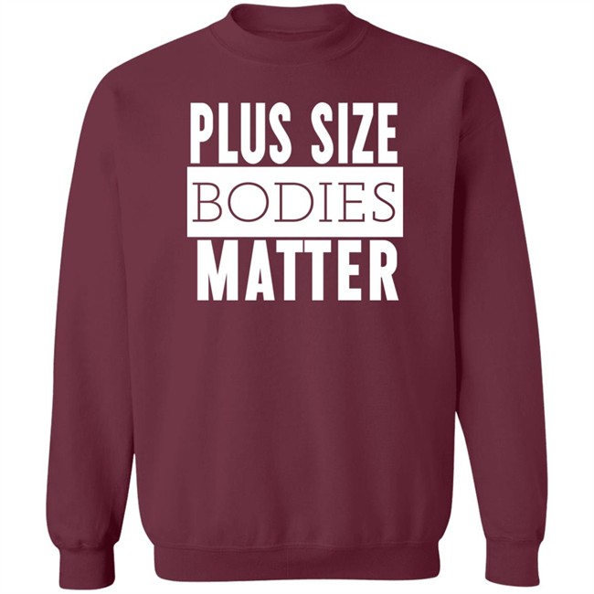 Plus Size Bodies Matter Hoodie Big Mama Sandy Plus Size Bodies Matter Hoodie Big Mama Sandy
