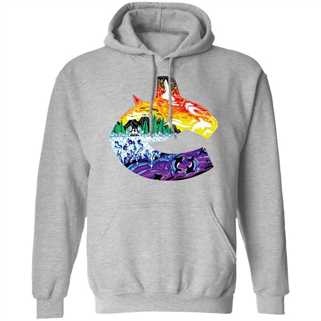 Vancouver Canucks Pride Orca Tee Shirt Vanbase Merch Flyerswitch Vancouver Canucks Pride Orca Tee Shirt Vanbase Merch Flyerswitch