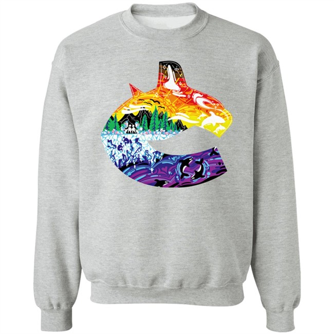 Vancouver Canucks Pride Orca Tee Shirt Vanbase Merch Flyerswitch Vancouver Canucks Pride Orca Tee Shirt Vanbase Merch Flyerswitch