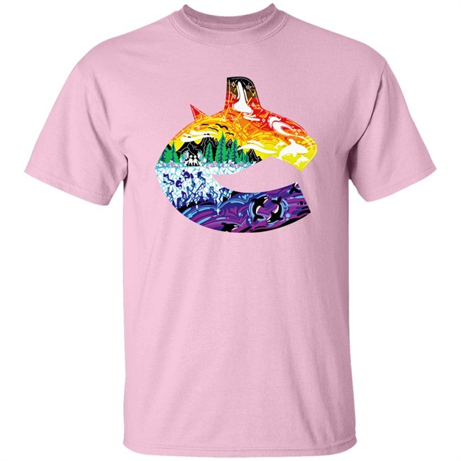Vancouver Canucks Pride Orca Tee Shirt Vanbase Merch Flyerswitch Vancouver Canucks Pride Orca Tee Shirt Vanbase Merch Flyerswitch