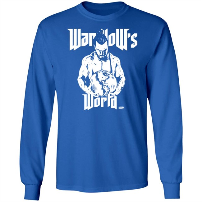 All Elite Wrestling Wardlow Merchandise Wardlow's World T Shirt All Elite Wrestling Wardlow Merchandise Wardlow's World T Shirt