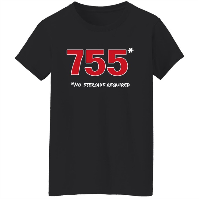Super 70S Sports Merch Store 755 No Steroids Required Shirt Super 70S Sports Merch Store 755 No Steroids Required Shirt