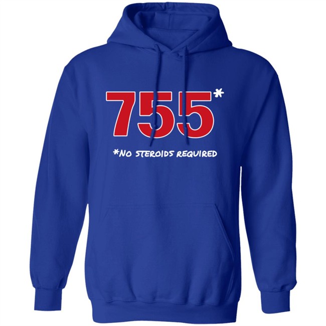 Super 70S Sports Merch Store 755 No Steroids Required Shirt Super 70S Sports Merch Store 755 No Steroids Required Shirt