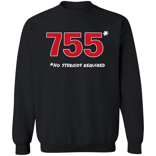Super 70S Sports Merch Store 755 No Steroids Required Shirt Super 70S Sports Merch Store 755 No Steroids Required Shirt