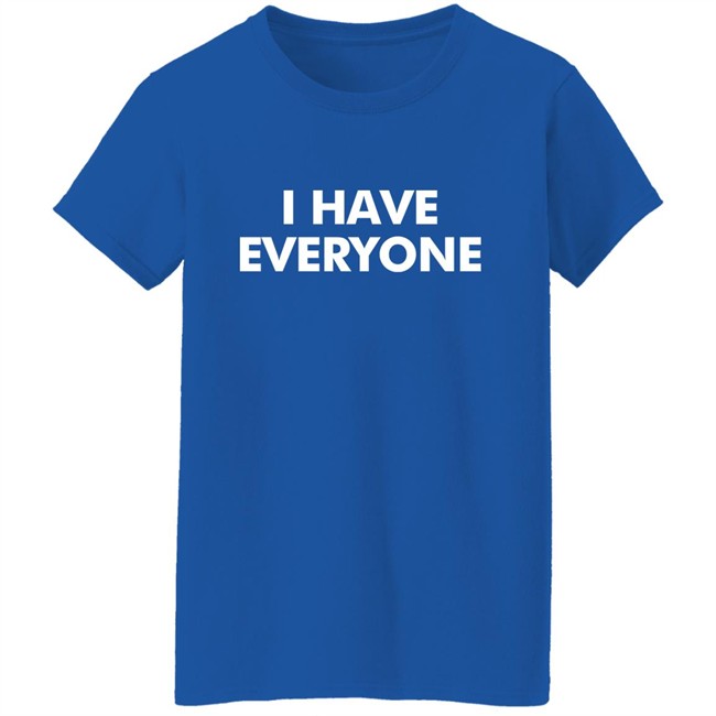 Billy Nomates I Have Everyone Shirt Billy Nomates I Have Everyone Shirt