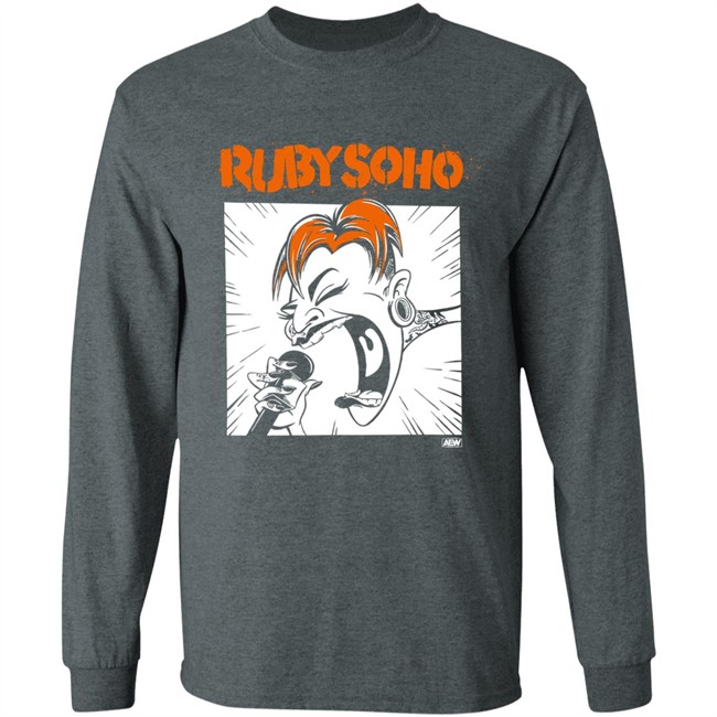 Shop AEW 2294 All Elite Wrestling Ruby Soho Scream Shirt Shop AEW 2294 All Elite Wrestling Ruby Soho Scream Shirt