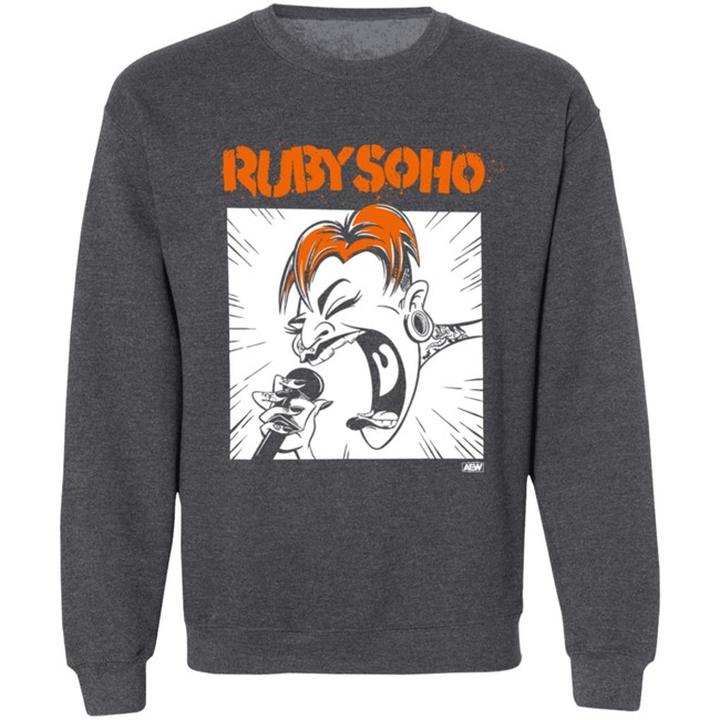 Shop AEW 2294 All Elite Wrestling Ruby Soho Scream Shirt Shop AEW 2294 All Elite Wrestling Ruby Soho Scream Shirt