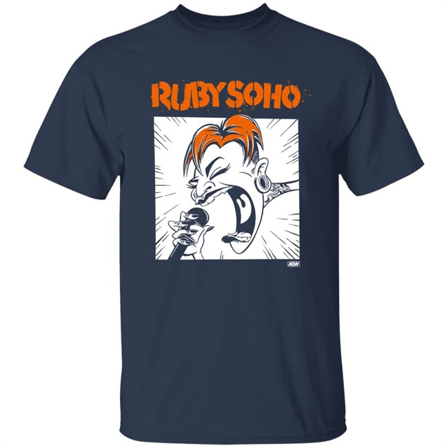 Shop AEW 2294 All Elite Wrestling Ruby Soho Scream Shirt Shop AEW 2294 All Elite Wrestling Ruby Soho Scream Shirt