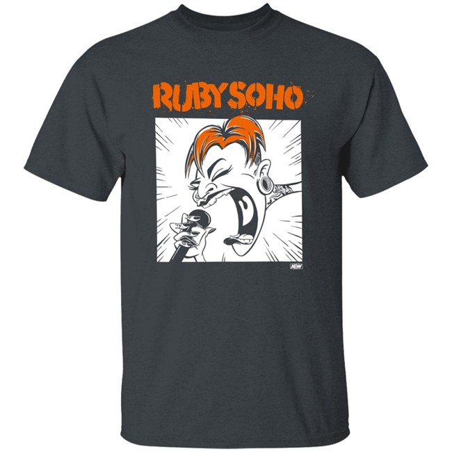 Shop AEW 2294 All Elite Wrestling Ruby Soho Scream Shirt Shop AEW 2294 All Elite Wrestling Ruby Soho Scream Shirt