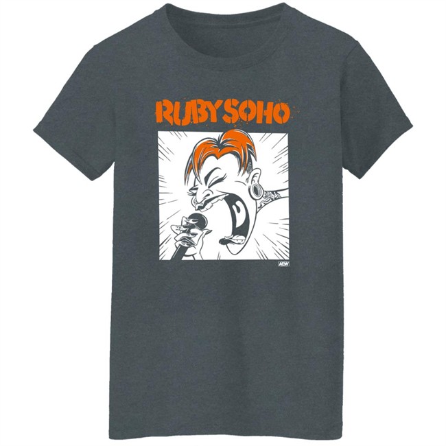 Shop AEW 2294 All Elite Wrestling Ruby Soho Scream Shirt Shop AEW 2294 All Elite Wrestling Ruby Soho Scream Shirt