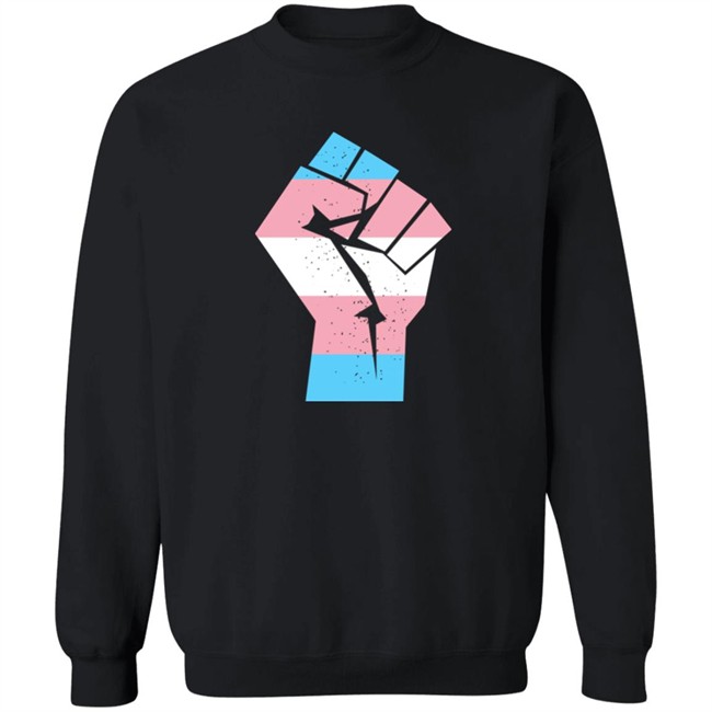 Jamie Lee Curtis Pride Protect Trans Kids Trans Hand Fist T Shirt Jamie Lee Curtis Pride Protect Trans Kids Trans Hand Fist T Shirt