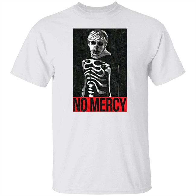 No Mercy Karate Kid Cobra Kai Johnny Lawrence Skeleton Shirt Thesocietees