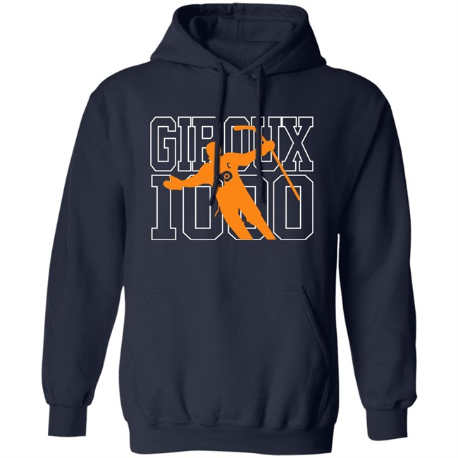 Claude Giroux Philadelphia Flyers Giroux 1000 Shirt Jamey Baskow Claude Giroux Philadelphia Flyers Giroux 1000 Shirt Jamey Baskow