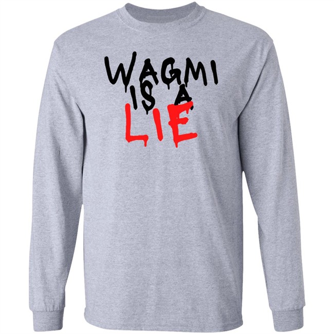 Ha14asa Merchandise Wagmi Is A Lie Tee Shirt Wagmi Lie Ha14asa Merchandise Wagmi Is A Lie Tee Shirt Wagmi Lie