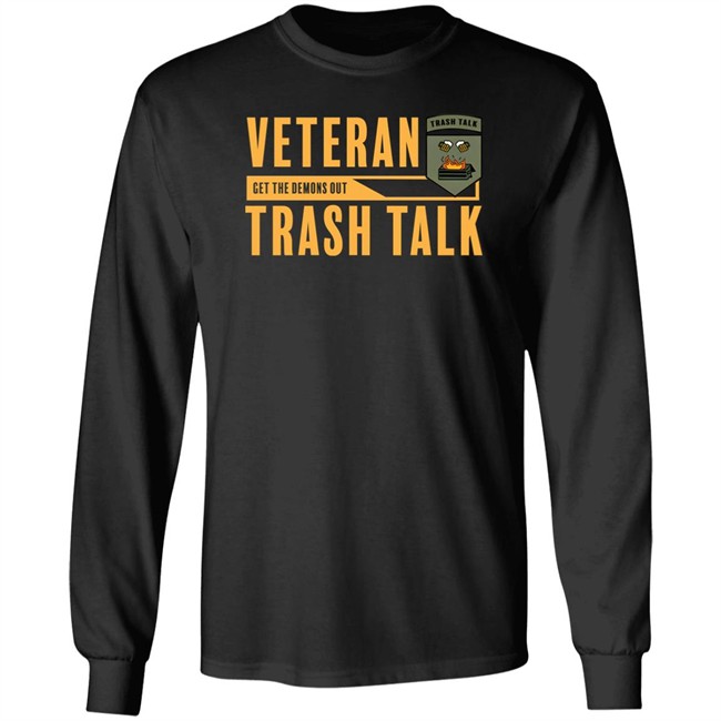 One Scoop Veteran Get The Demons Out Trash Talk Shirt Veteran Trash Talk Shop One Scoop Veteran Get The Demons Out Trash Talk Shirt Veteran Trash Talk Shop
