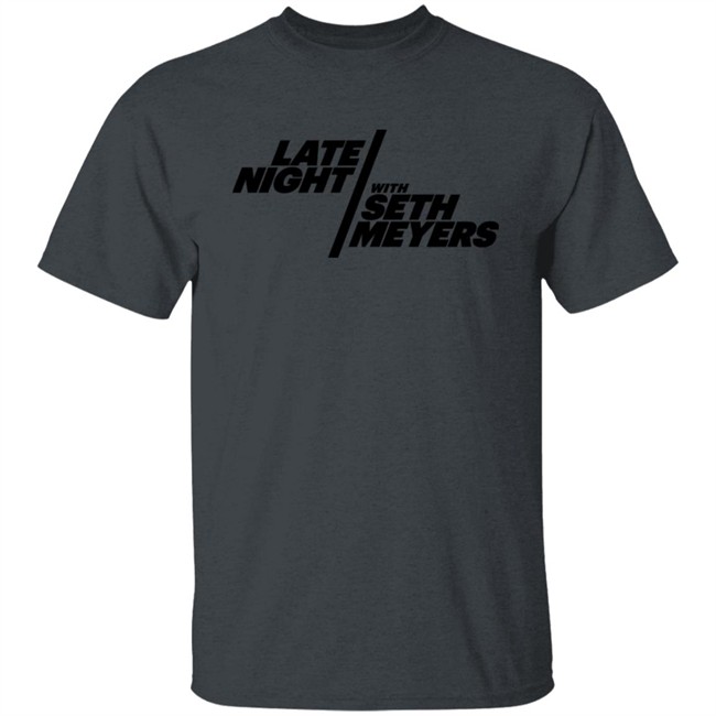 Late Night with Seth Meyers Shirt Mark Duplass