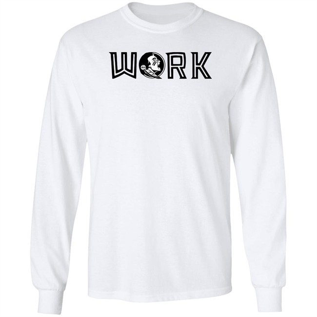 Mike Norvell Florida State Seminoles Work T Shirt Mike Norvell Florida State Seminoles Work T Shirt