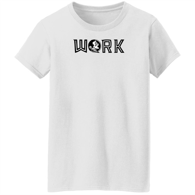 Mike Norvell Florida State Seminoles Work T Shirt Mike Norvell Florida State Seminoles Work T Shirt