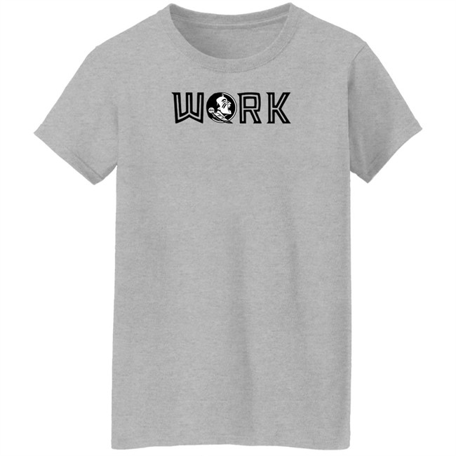Mike Norvell Florida State Seminoles Work T Shirt Mike Norvell Florida State Seminoles Work T Shirt