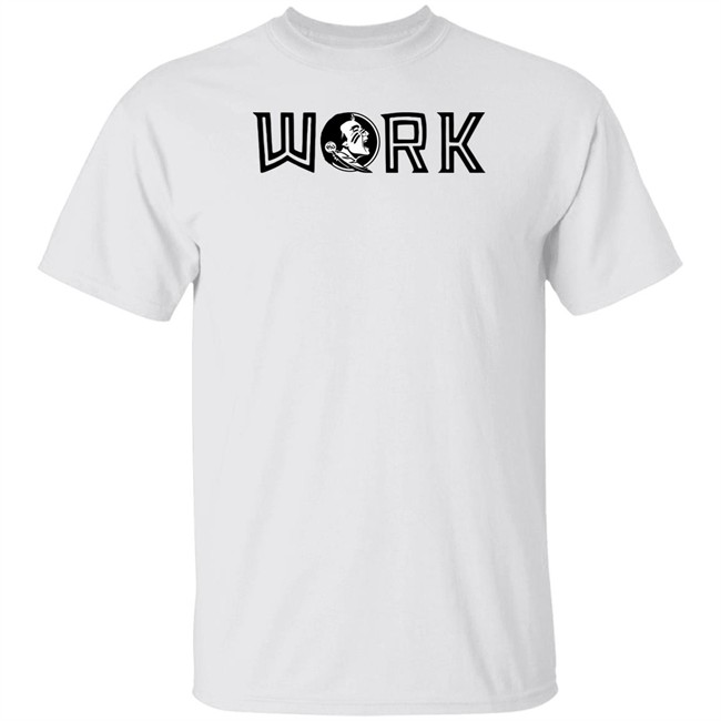 Mike Norvell Florida State Seminoles Work T Shirt Mike Norvell Florida State Seminoles Work T Shirt