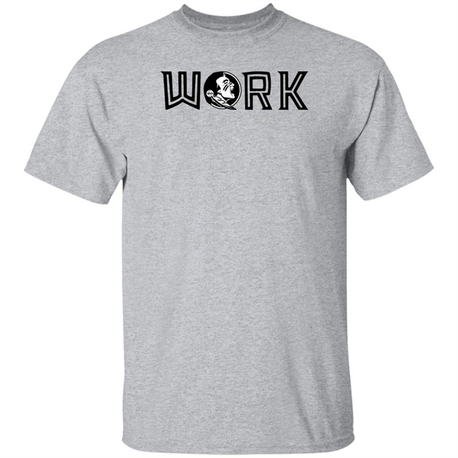Mike Norvell Florida State Seminoles Work T Shirt