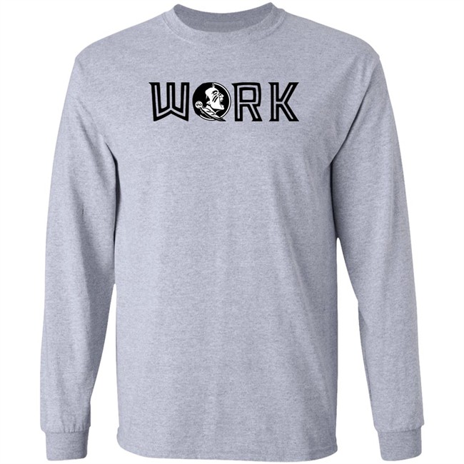 Mike Norvell Florida State Seminoles Work T Shirt Mike Norvell Florida State Seminoles Work T Shirt