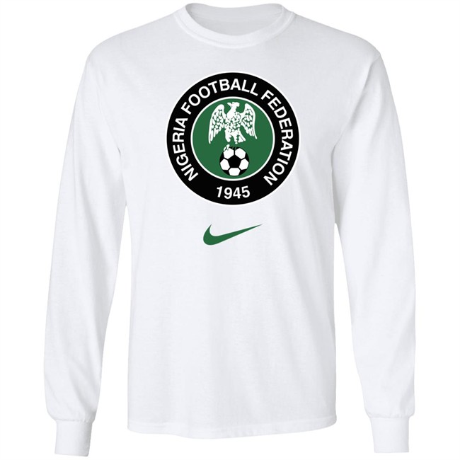Nigeria Football Federation 1945 Crest T Shirt Super Eagles Nigeria Football Federation 1945 Crest T Shirt Super Eagles