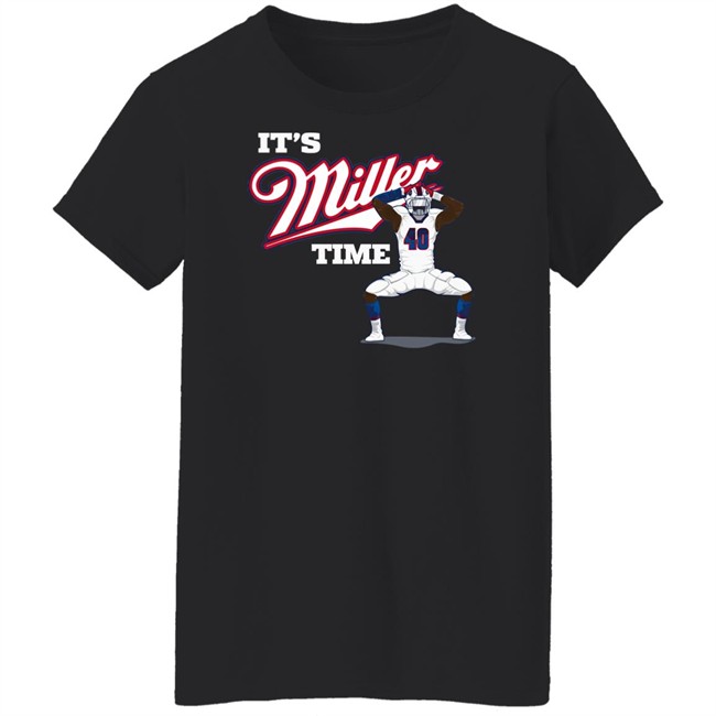Ctwpod It's Von Miller Time Buffalo Bills Shirt Circling The Wagons Ctwpod It's Von Miller Time Buffalo Bills Shirt Circling The Wagons