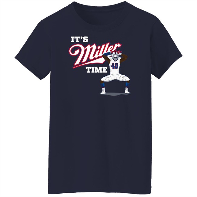Ctwpod It's Von Miller Time Buffalo Bills Shirt Circling The Wagons Ctwpod It's Von Miller Time Buffalo Bills Shirt Circling The Wagons