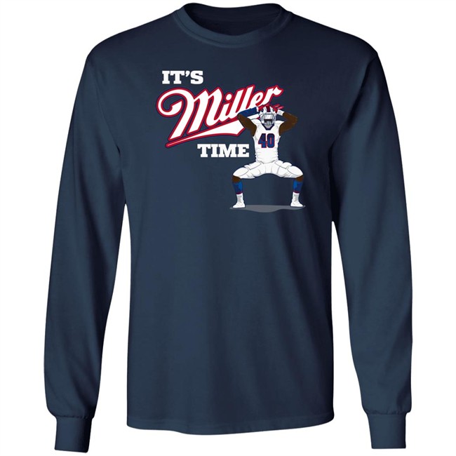 Ctwpod It's Von Miller Time Buffalo Bills Shirt Circling The Wagons Ctwpod It's Von Miller Time Buffalo Bills Shirt Circling The Wagons