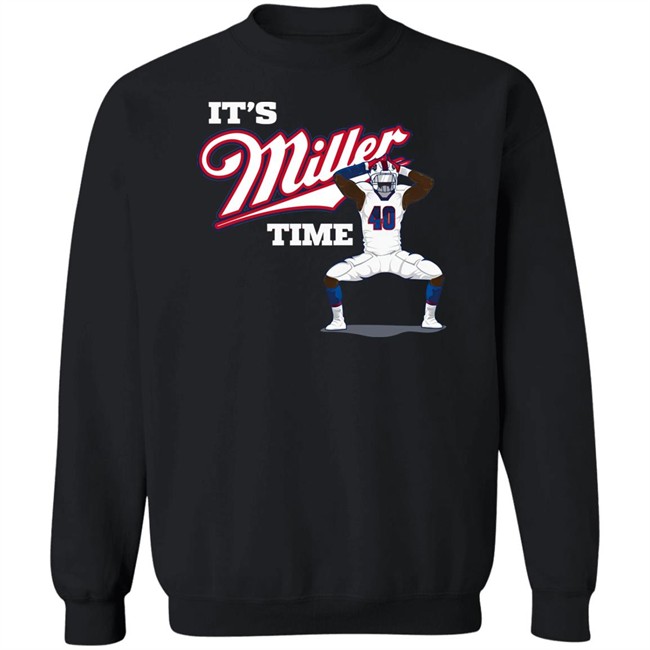 Ctwpod It's Von Miller Time Buffalo Bills Shirt Circling The Wagons Ctwpod It's Von Miller Time Buffalo Bills Shirt Circling The Wagons