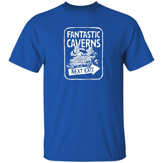 Channel 5 Merch Fantastic Caverns Shirt Channel 5 Merch Fantastic Caverns Shirt