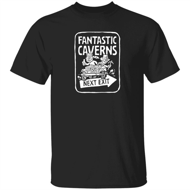 Channel 5 Merch Fantastic Caverns Shirt Channel 5 Merch Fantastic Caverns Shirt