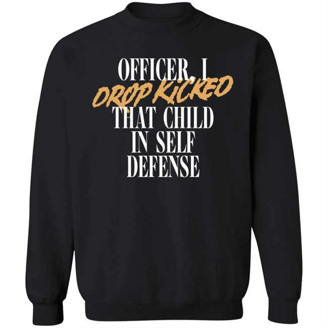 Technoblade Merch Store Self Defense Tee Shirt Officer I Drop Kicked That Child In Self Defense Shirt Technoblade Merch Store Self Defense Tee Shirt Officer I Drop Kicked That Child In Self Defense Shirt