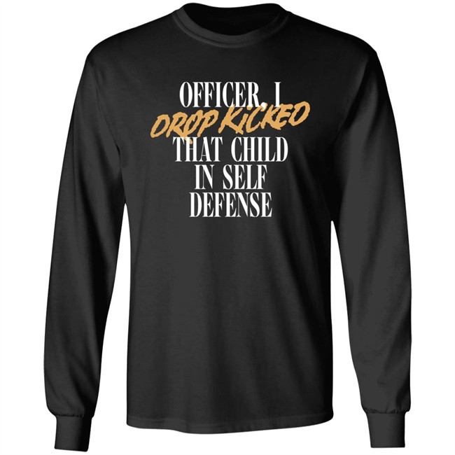 Technoblade Merch Store Self Defense Tee Shirt Officer I Drop Kicked That Child In Self Defense Shirt Technoblade Merch Store Self Defense Tee Shirt Officer I Drop Kicked That Child In Self Defense Shirt