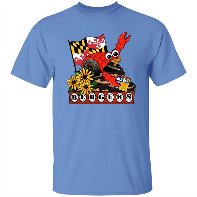 Bergers Old Bay Seasoning Maryland Day Shirt Mr. Trash Wheel