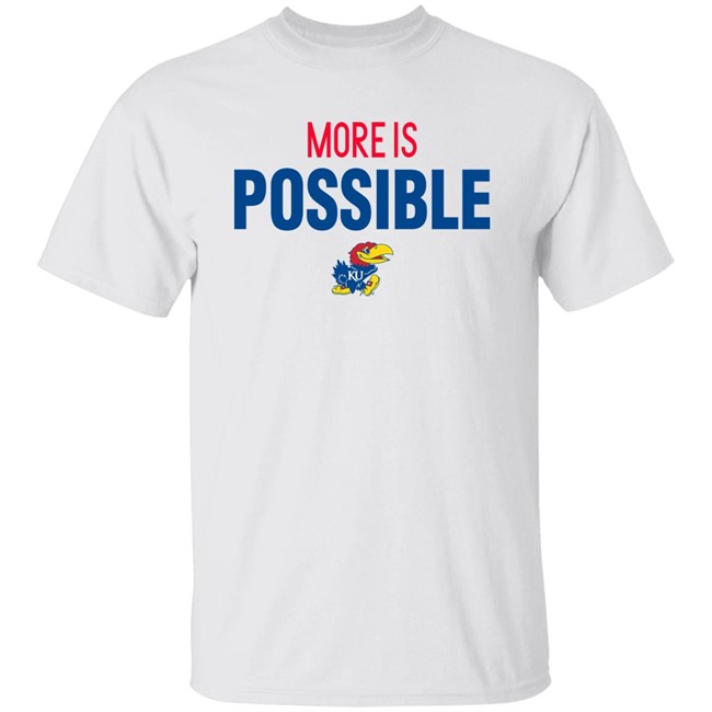 Kansas 2022 More Is Possible Tee Shirt Team Golf Ncaa Kansas Jayhawks No Person In The United States Shall On The Basis Of Sex Be Excluded From Participation In Be Denied The Benefits Of Or Be Subjected To Discrimination Under Any Education Program Or Activity Receiving Federal Finacial Assistance