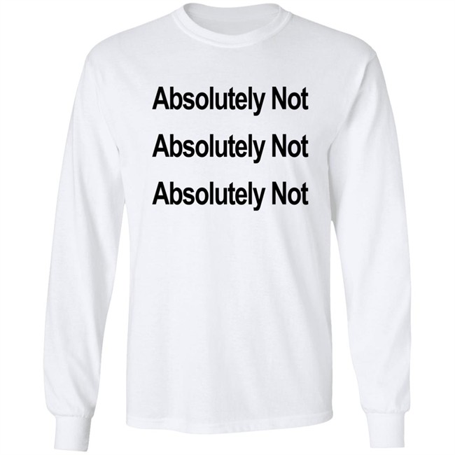 Waqas Amjad Absolutely Not Shirt Waqas Amjad Absolutely Not Shirt